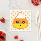 Kawaii Candy Corn Napkins Serviette (Beispiel)