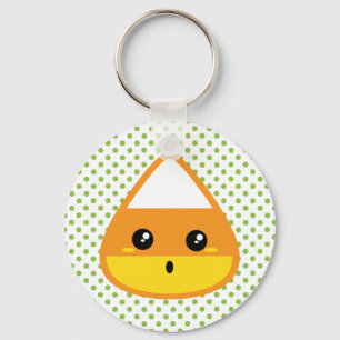 Kawaii Candy Corn Schlüsselanhänger