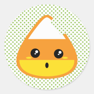 Kawaii Candy Corn Stickers
