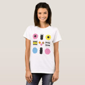 Kawaii Candy Licorice Allsorts T-Shirt (Vorne ganz)