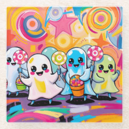Kawaii Candy Parade Niedlicher Cartoon Glasuntersetzer