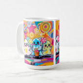 Kawaii Candy Parade Niedlicher Cartoon Kaffeetasse (Vorderseite Links)