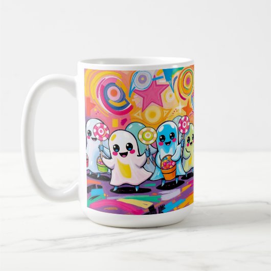 Kawaii Candy Parade Niedlicher Cartoon Kaffeetasse (Links)
