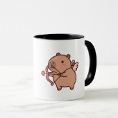 Kawaii Capybara Kaffeetasse (VorderseiteRechts)