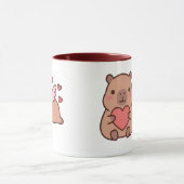Kawaii Capybara Kaffeetasse (Zentrum)