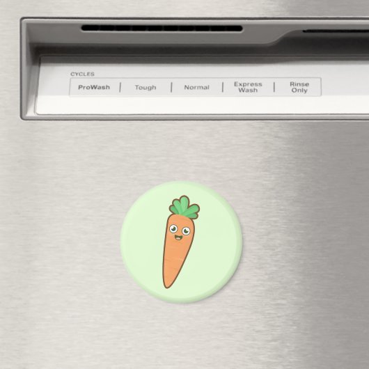 Kawaii Carrot Magnet (In Situ (Geschirrspüler))