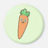 Kawaii Carrot Magnet (Vorne)