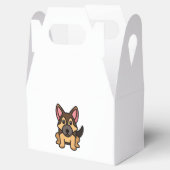 Kawaii Cartoon Geschenkschachtel (Geöffnet)