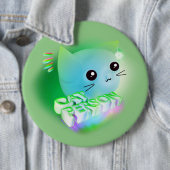 Kawaii Cartoon Kitten Button (Beispiel)