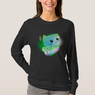 Kawaii Cartoon Kitten T-Shirt