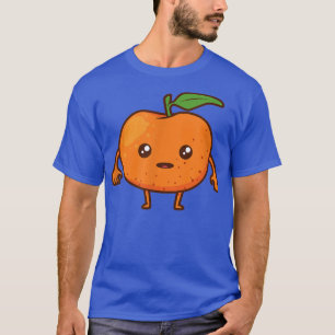 Kawaii Cartoon Mandarine T-Shirt