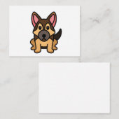 Kawaii Cartoon Mitteilungskarte (Vorne/Hinten)