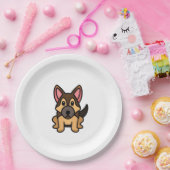 Kawaii Cartoon Pappteller (Party)