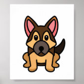 Kawaii Cartoon Poster (Vorne)