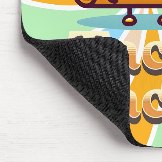 Kawaii Cartoon Tacos Mousepad (Ecke)