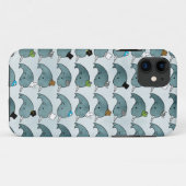 Kawaii CartoonGrunge Narwhals Hut-Telefonkasten Case-Mate iPhone Hülle (Rückseite (Horizontal))