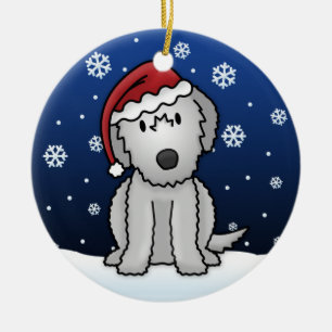 Kawaii Cartoonirischer Keramik Ornament