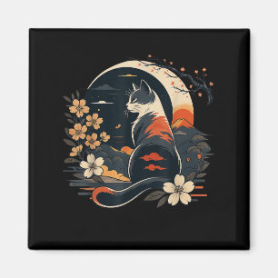Kawaii Cat Anime Japanisch Funny Art Männer Frauen Magnet