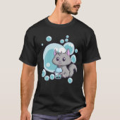 Kawaii Cat Bubble Tee Anime Gewitter Boba Tea (Vorderseite)