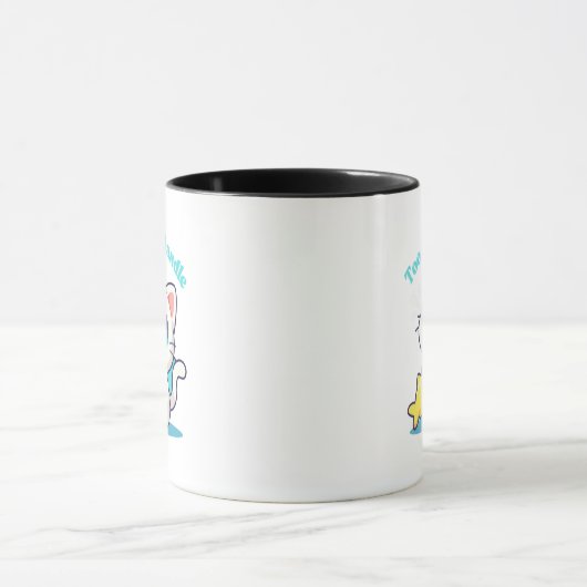 Kawaii Cat bunt Tasse (Zentrum)