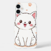 Kawaii Cat Case-Mate iPhone Hülle (Rückseite)
