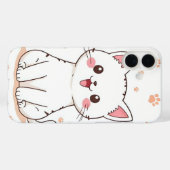 Kawaii Cat  Case-Mate iPhone Hülle (Rückseite (Horizontal))