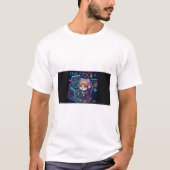 Kawaii Cat Coder T-Shirt | Süße Programmierer Katz (Vorderseite)