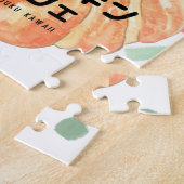 Kawaii Cat & Croissant – Harajuku Aesthetic Puzzle (Seite)