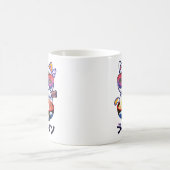 Kawaii Cat Eating Ramen - Niedliche japanische Nud Kaffeetasse (Mittel)
