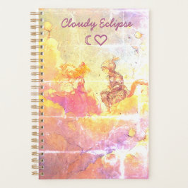 Kawaii Cat Girl Princess & Cat Knight Boy Planner Planer