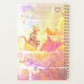 Kawaii Cat Girl Princess & Cat Knight Boy Planner Planer (Rückseite)