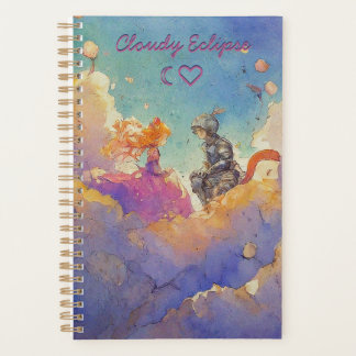 Kawaii Cat Girl Princess & Cat Knight Boy Planner Planer