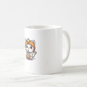 Kawaii Cat Halloween Anime Boba Tea Blase Milk Te Kaffeetasse (VorderseiteRechts)
