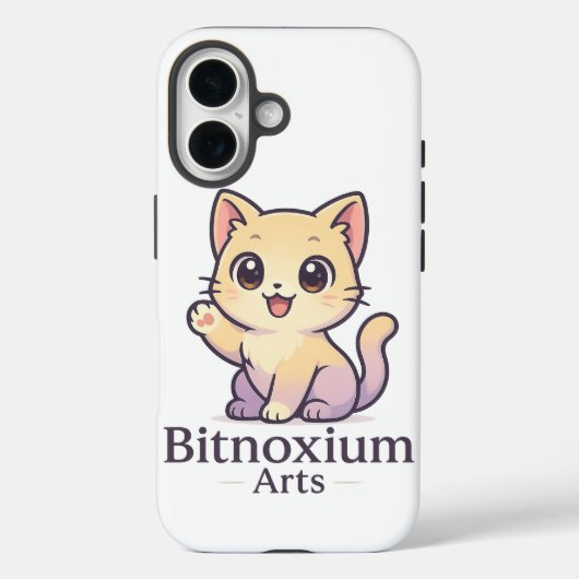 Kawaii Cat in Pocket – Funda iPhone exclusiva Case-Mate iPhone Hülle (Rückseite)