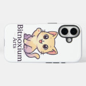Kawaii Cat in Pocket – Funda iPhone exclusiva Case-Mate iPhone Hülle (Rückseite (Horizontal))