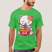 Kawaii Cat Lieben Ramen | Anime Kitty eat Ramen