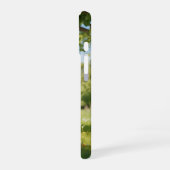 Kawaii Cat on Swing Phone Case iPhone 16 Hülle (Linke Seite)