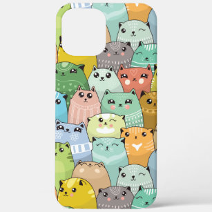 Kawaii Cat Pattern Case-Mate iPhone Hülle