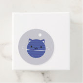 Kawaii Cat Planet im Weltraum Geschenkanhänger (Beispiel)