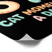 Kawaii Cat Six Seven Alpha Gen Slang 67 Cat Moment Poster (Ecke)