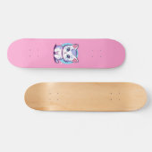 Kawaii Cat Skateboard (Horizontal)