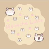 kawaii cat stickers aufkleber (Vorderseite)