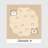 kawaii cat stickers aufkleber (Blatt)