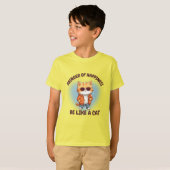 Kawaii cat T - Shirt Design (Vorne ganz)