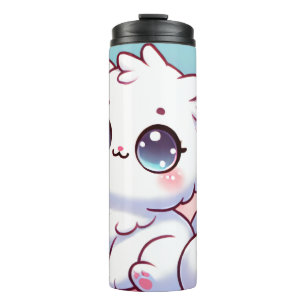 Kawaii Cat Thermal Tumbler Thermosbecher