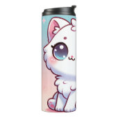 Kawaii Cat Thermal Tumbler Thermosbecher (Nach links gedreht)