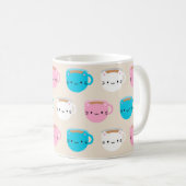 Kawaii Cats Cup of Tea Kaffeetasse (VorderseiteRechts)