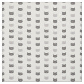 Kawaii Cats Gemustert Fabric Stoff (Muster)