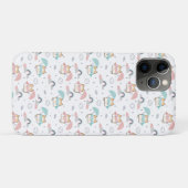 Kawaii Cats Rainy Day Pattern Case-Mate iPhone Hülle (Rückseite (Horizontal))