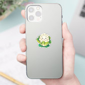 Kawaii Cauliflower Aufkleber (Telefon)